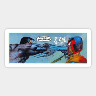 GAZE INTO THE FIST OF WAYNE! Comic Panel Sticker